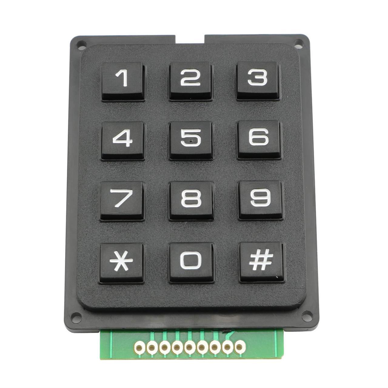 3x4 Matrix Tuş Takımı - Keypad