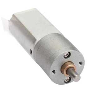 12V 1500 Rpm 20mm Redüktörlü Dc Motor