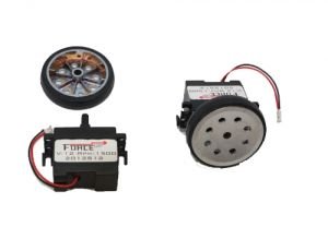 12V 1500 Rpm Plastik Dc Motor (Tekerli)