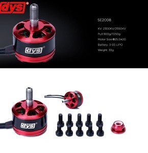 DYS Samguk Shu 2306 2300KV Fırçasız Drone Motoru