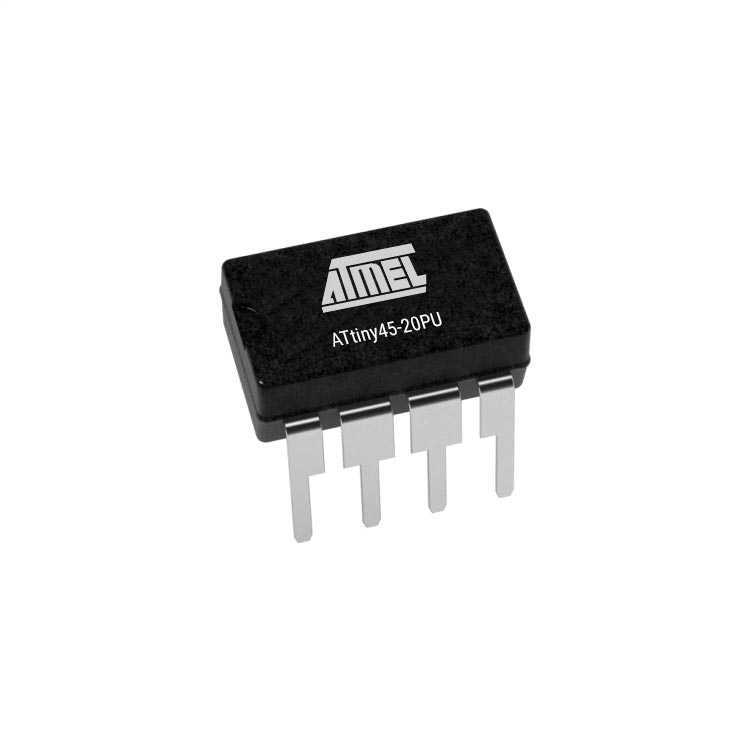 ATtiny45-20PU PDIP-8 8-Bit 20 MHz Mikrodenetleyici