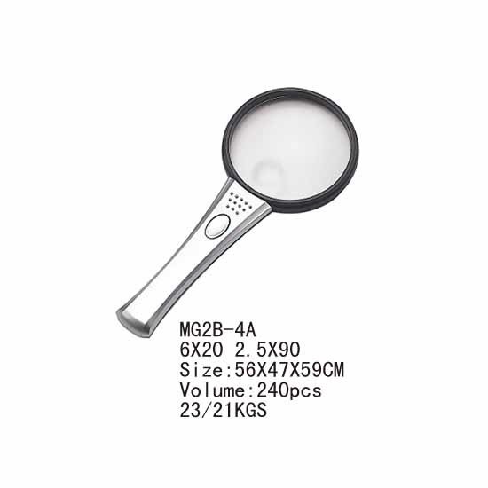 Mg2b-4a Led Işıklı El  Merceği