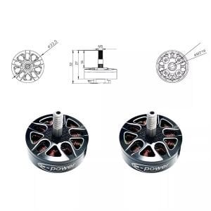 2807 1300KV  Fırçasız Motor Jetfire E-power