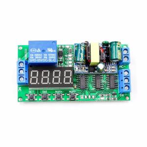 AC 220V Zaman Ayarlı Röle Modülü PLC Uyumlu IO23B01