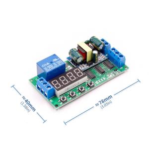 AC 220V Zaman Ayarlı Röle Modülü PLC Uyumlu IO23B01