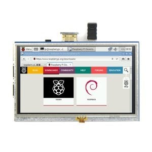 Raspberry Pi 5'' inch  800x480 Touch HDMI  RESiSTiVE